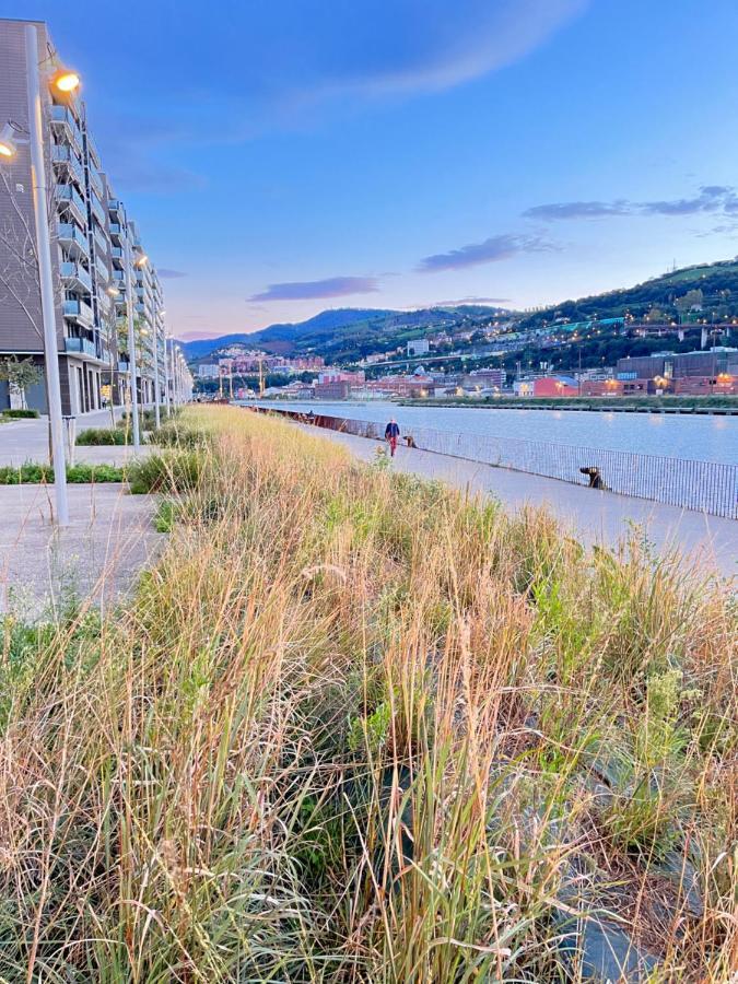 Small Lux Beachcity Close To The River,Metro And Parking Більбао Екстер'єр фото